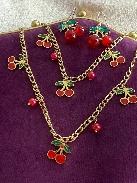 Parure cherry