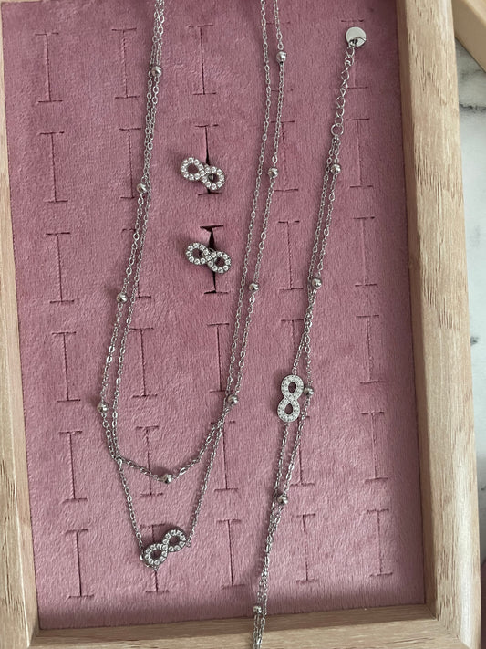 Parure infinity