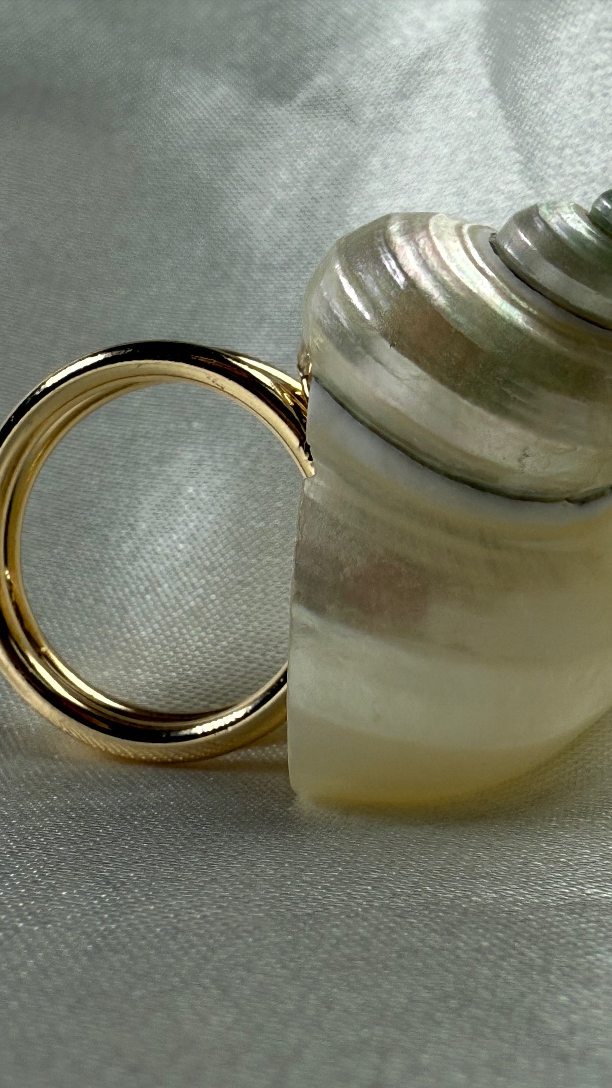 Bague coquille