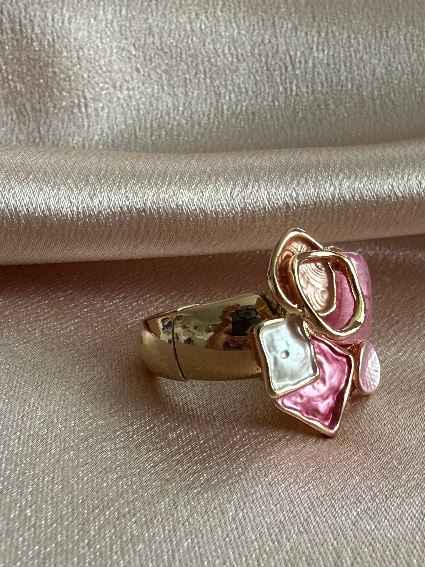 Bague géode