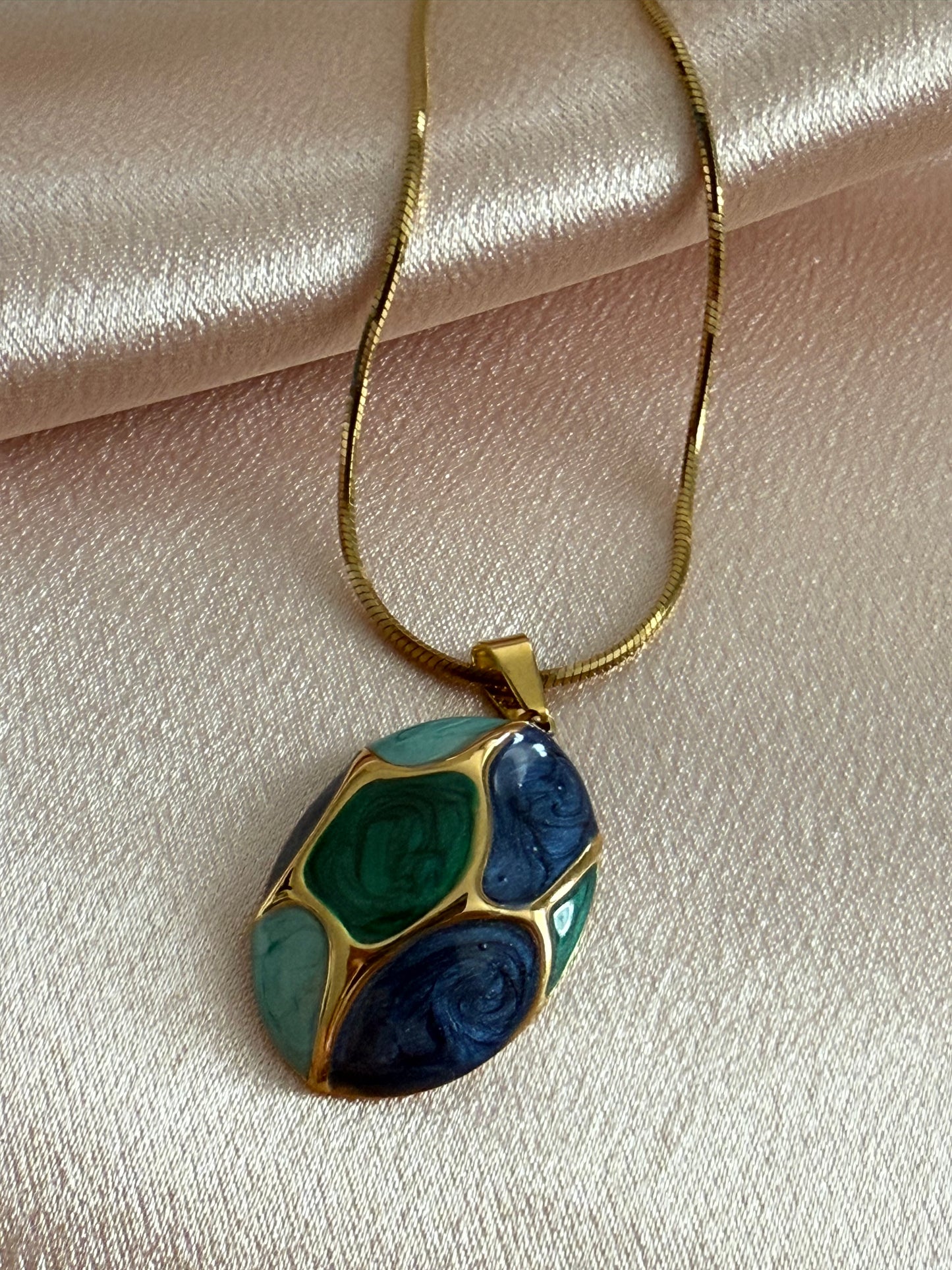 Collier/ pendentif Océan