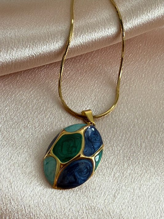 Collier/ pendentif Océan