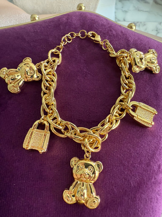 Chaîne ourson luxe