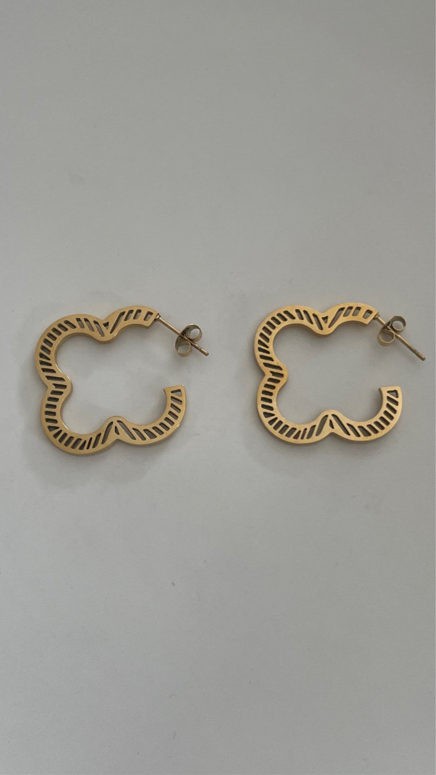 Boucles d’oreilles créole doré
