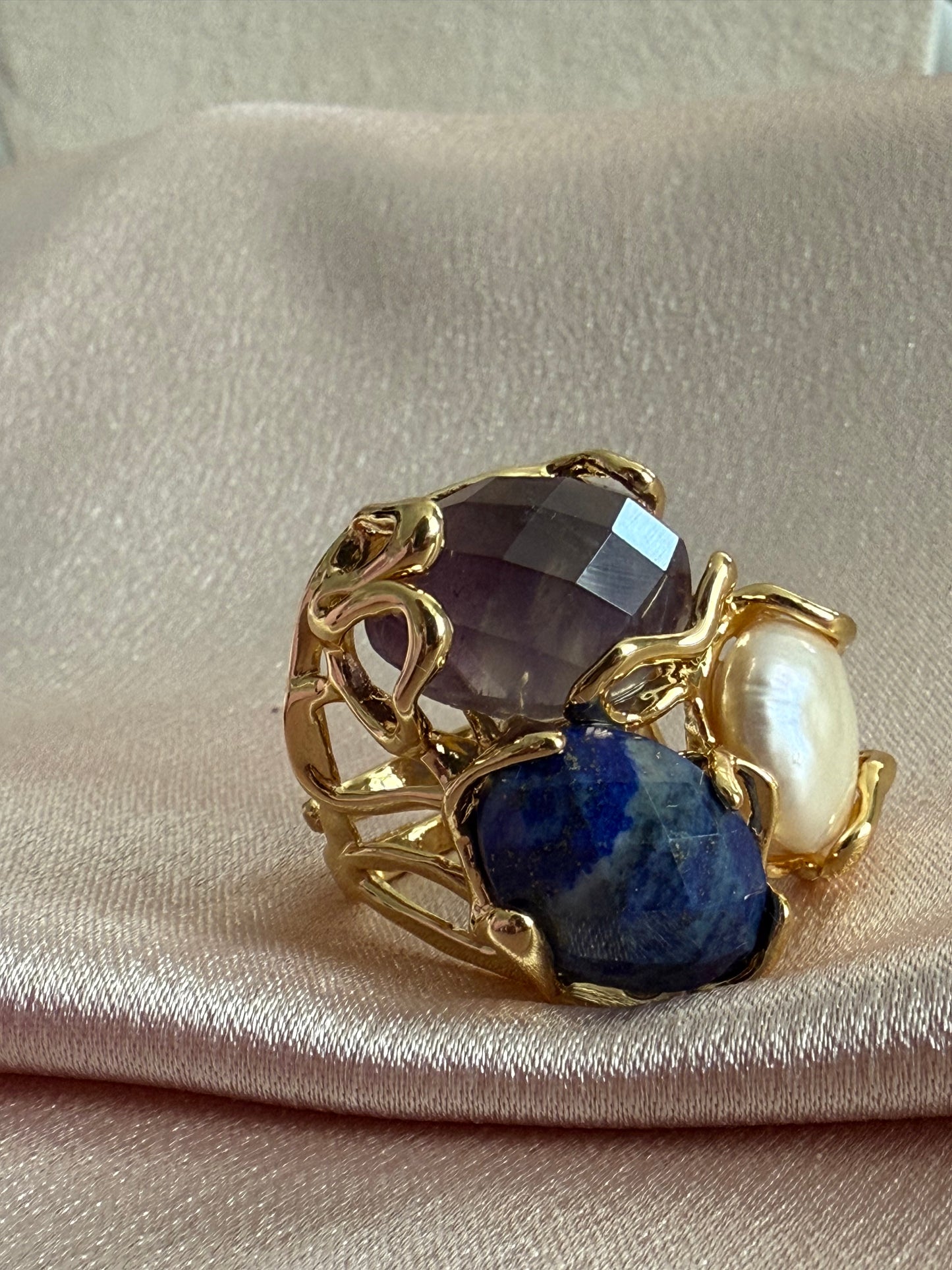 Bague minérale
