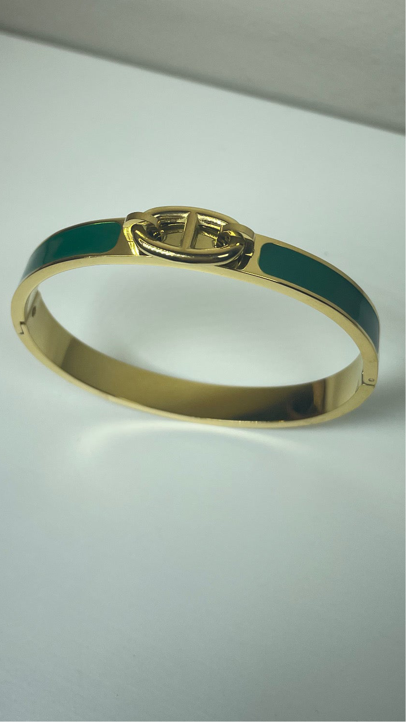 Bracelet Céline vert