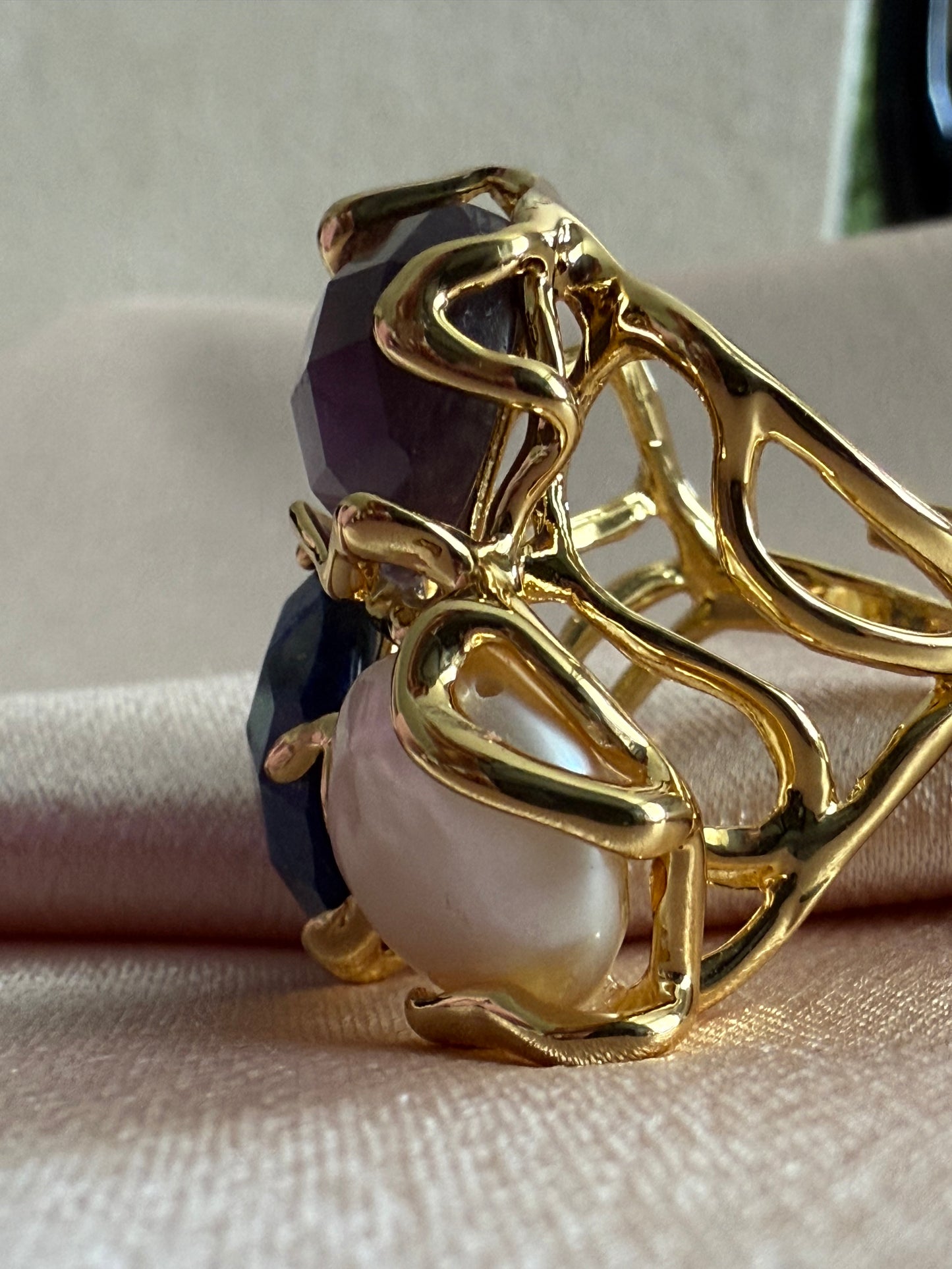 Bague minérale