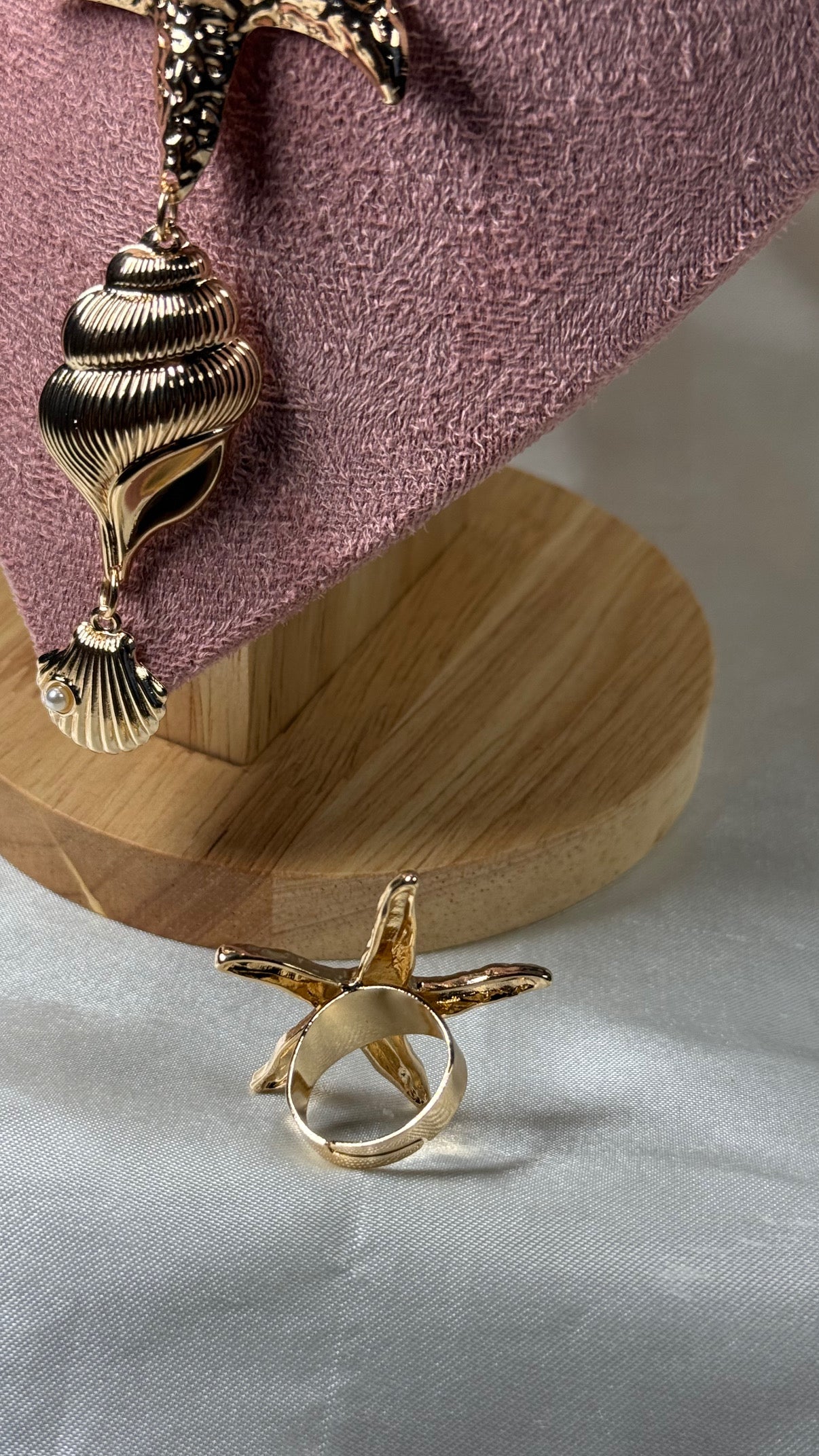 Parure coquillages