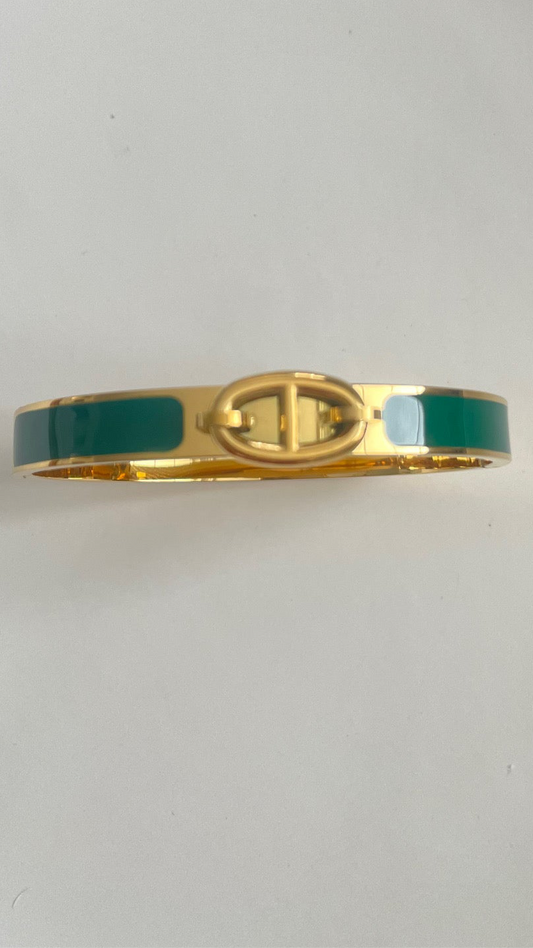 Bracelet Céline vert