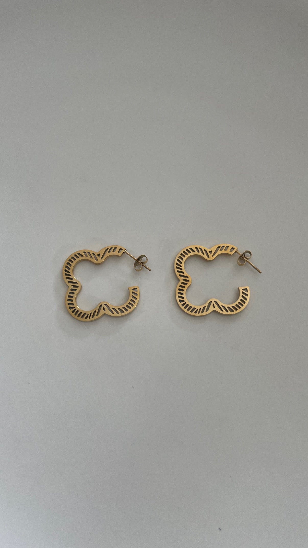 Boucles d’oreilles créole doré