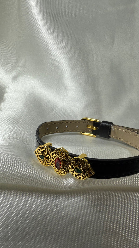 Bracelet/ montre noir