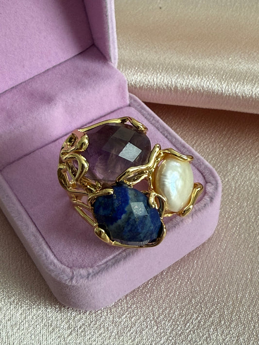 Bague minérale