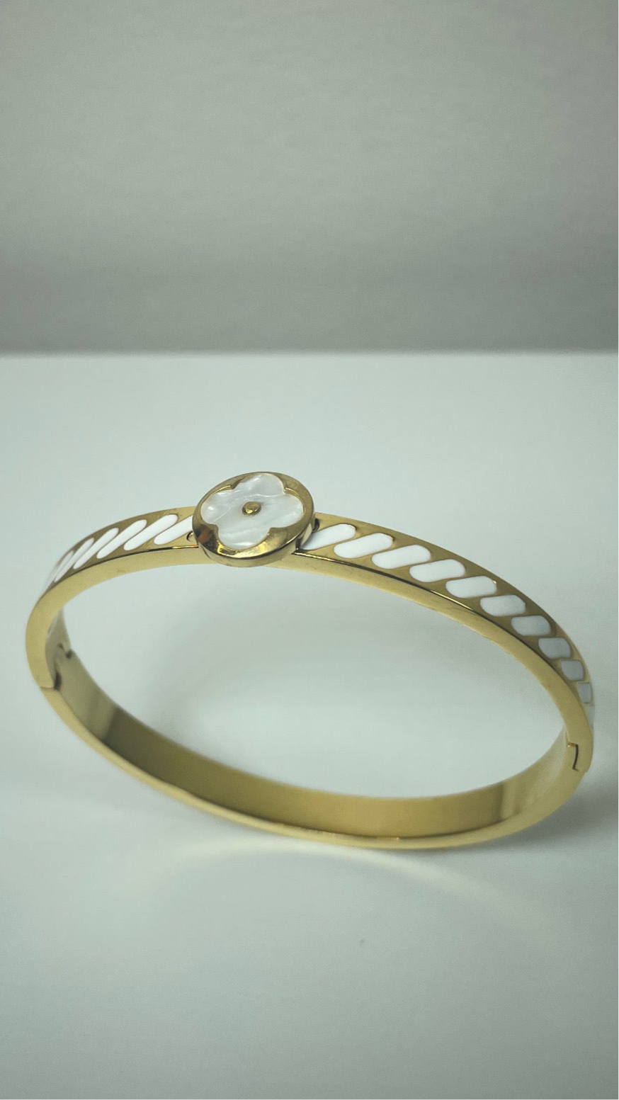 Bracelet Nerium blanc