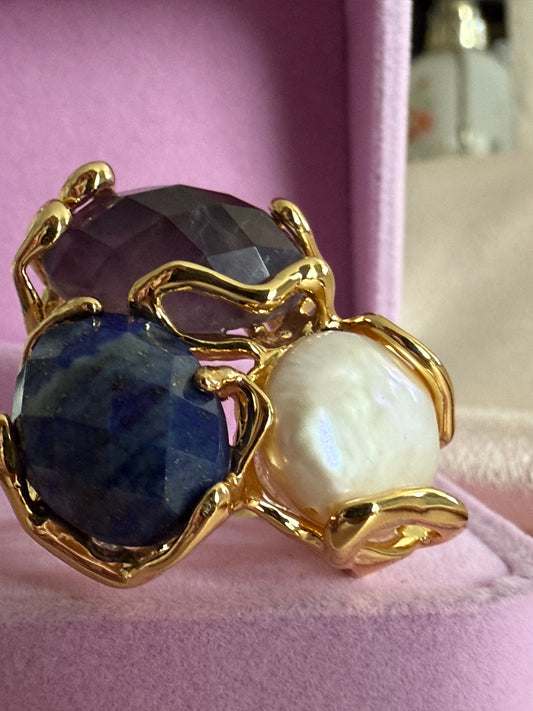Bague minérale