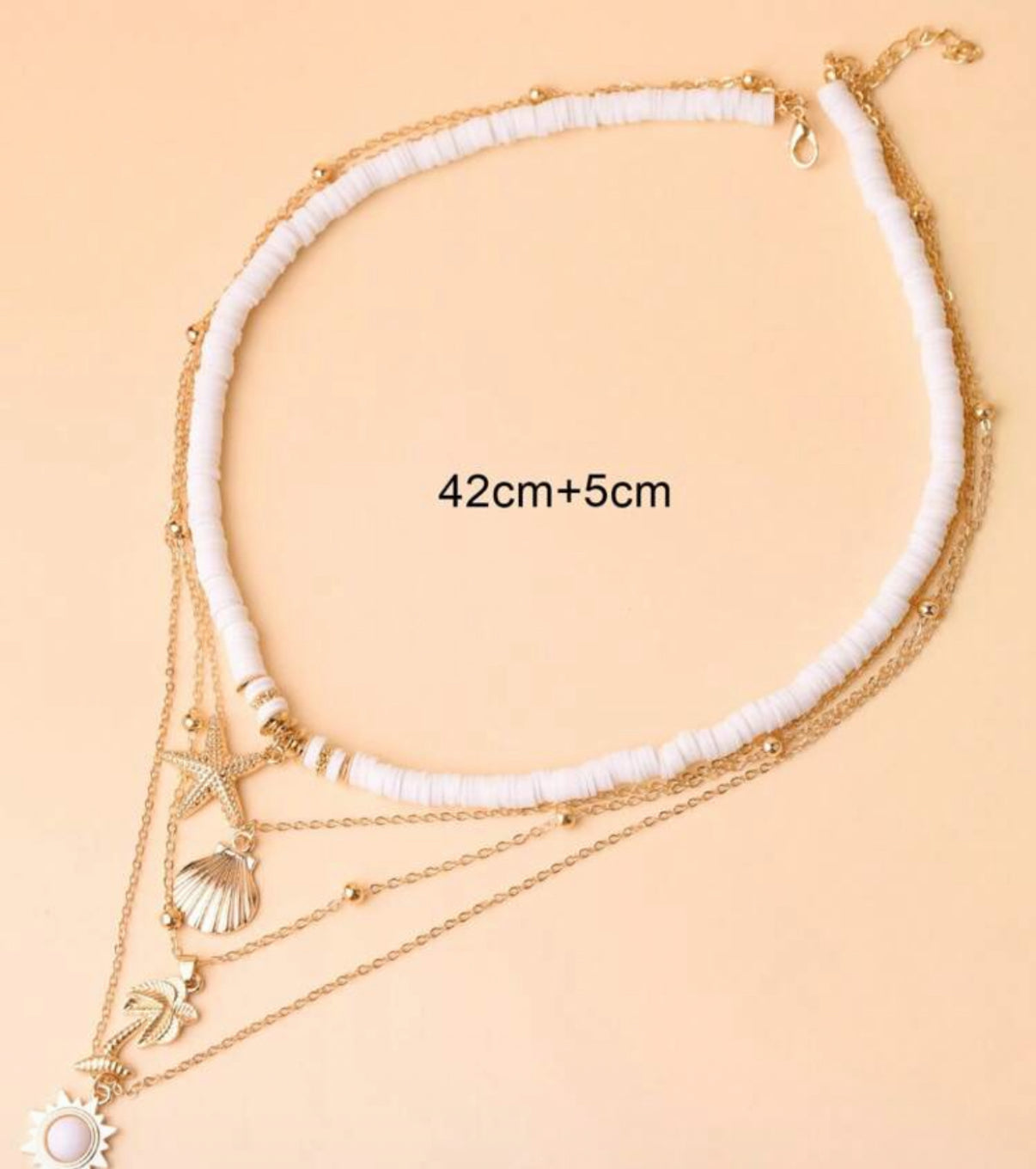 Collier de mer  multi-rangs