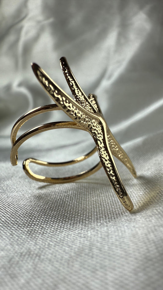 Bague étoile de mer Xl