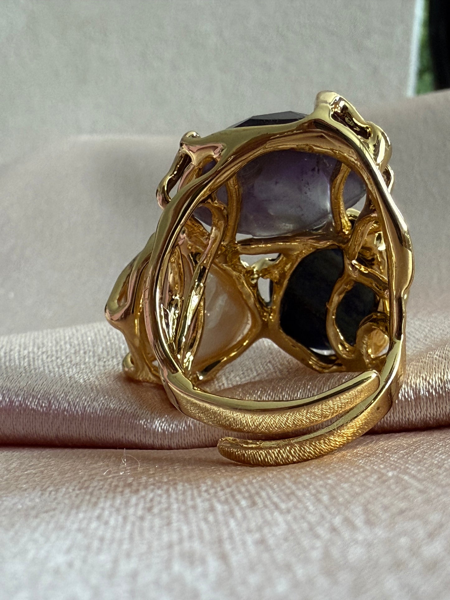 Bague minérale