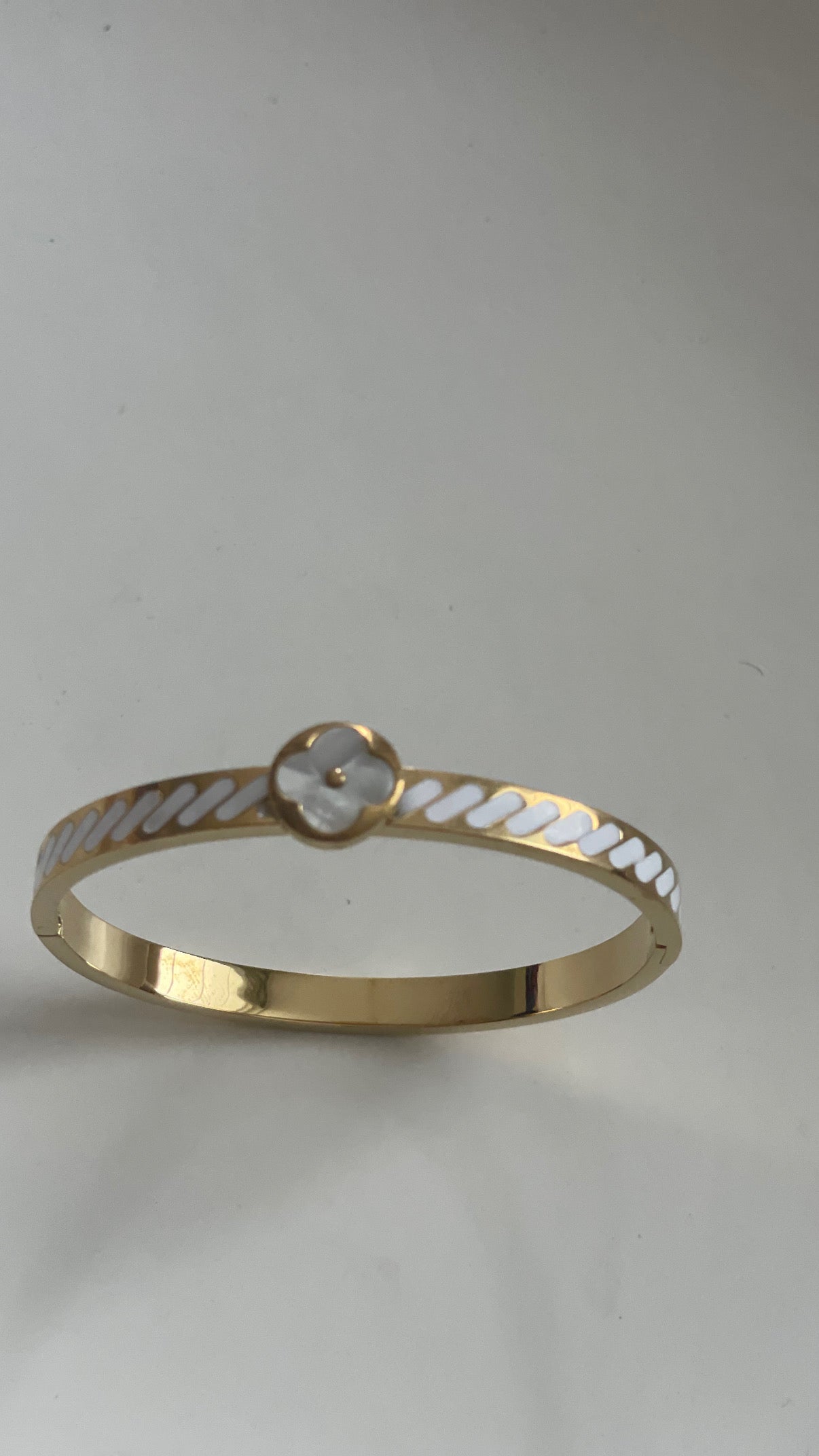 Bracelet Nerium blanc