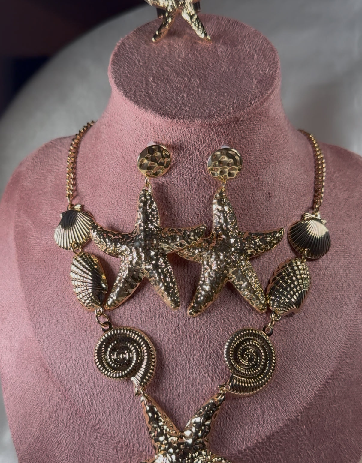 Parure coquillages