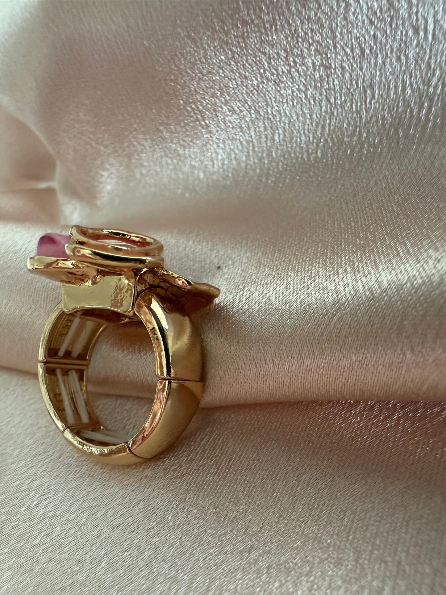 Bague géode