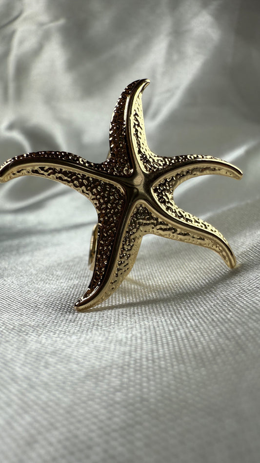 Bague étoile de mer Xl