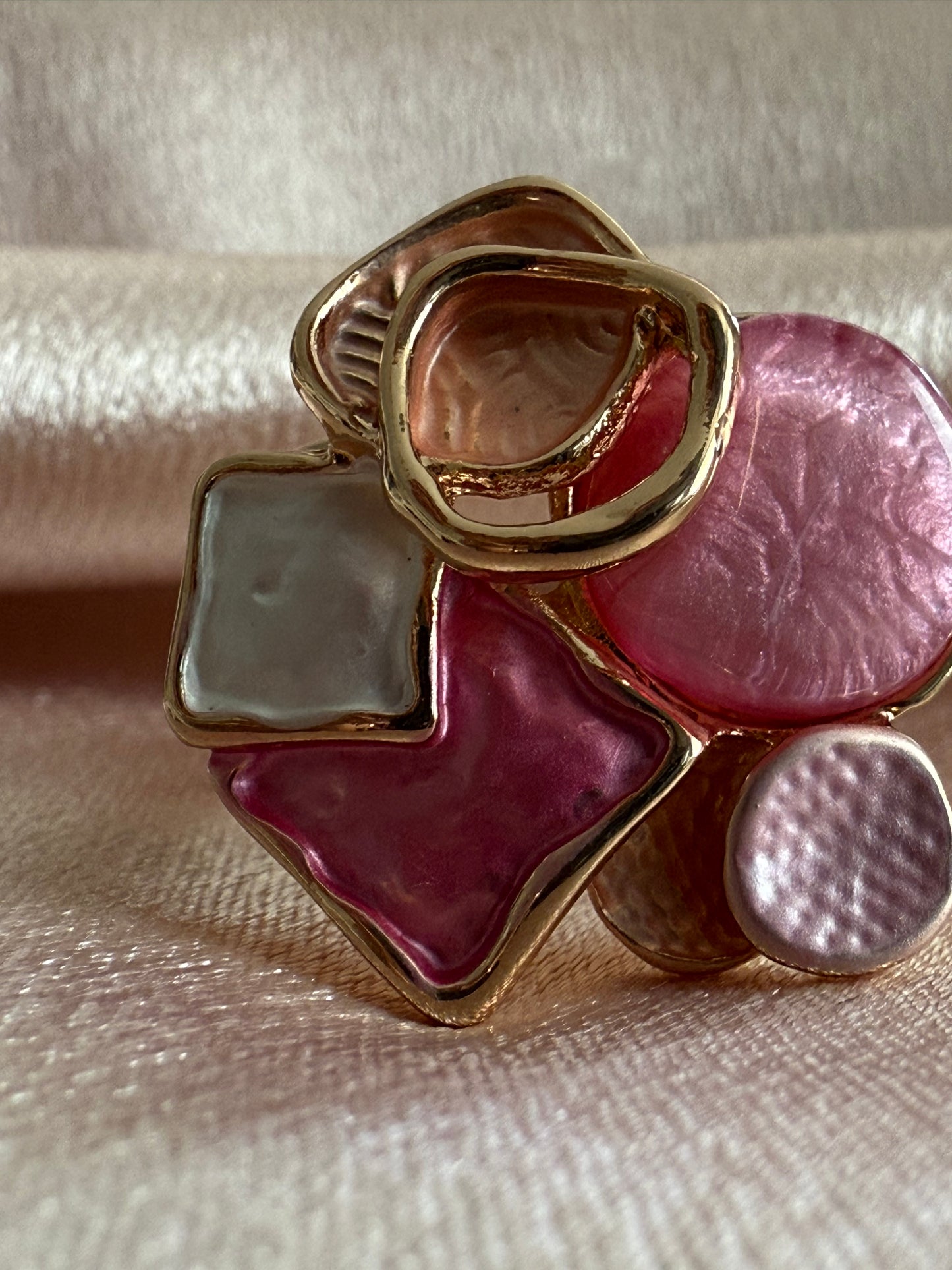 Bague géode