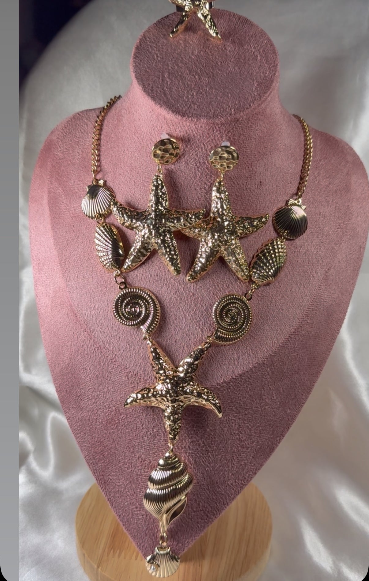 Parure coquillages