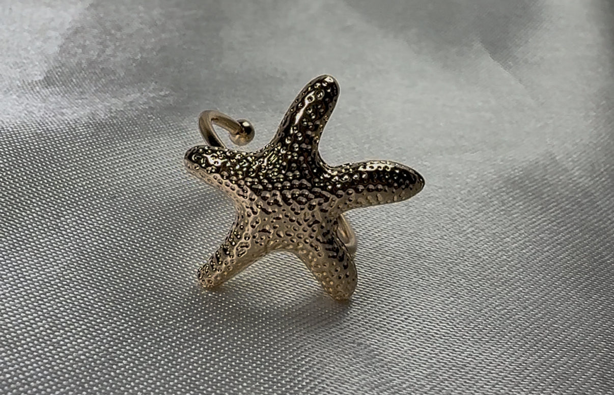 Bague étoile de mer small