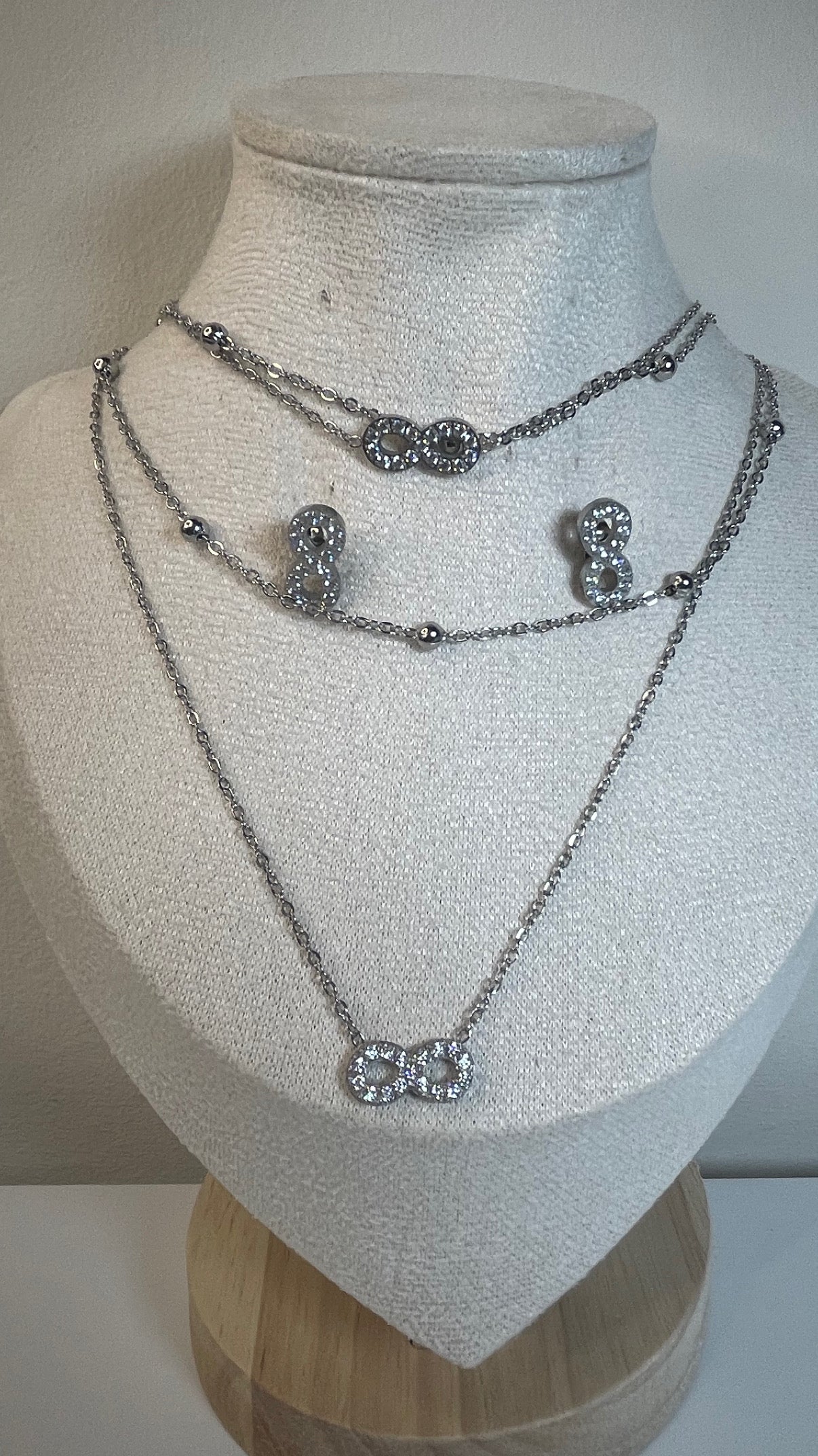 Parure infinity
