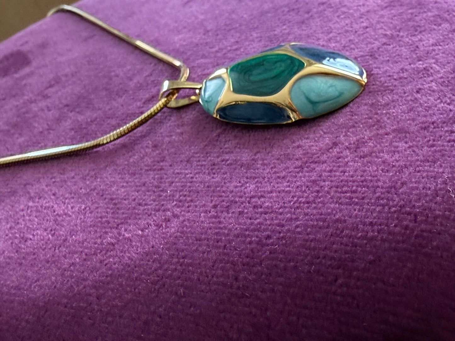Collier/ pendentif Océan