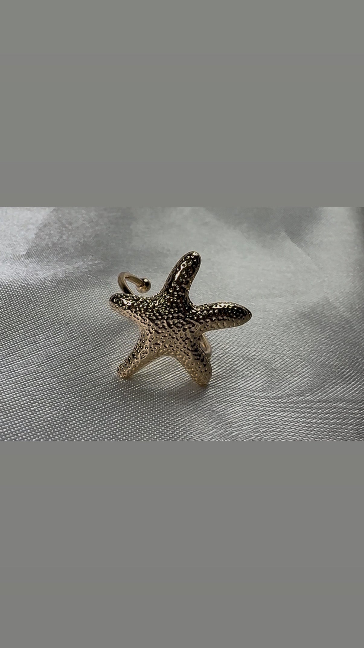 Bague étoile de mer small