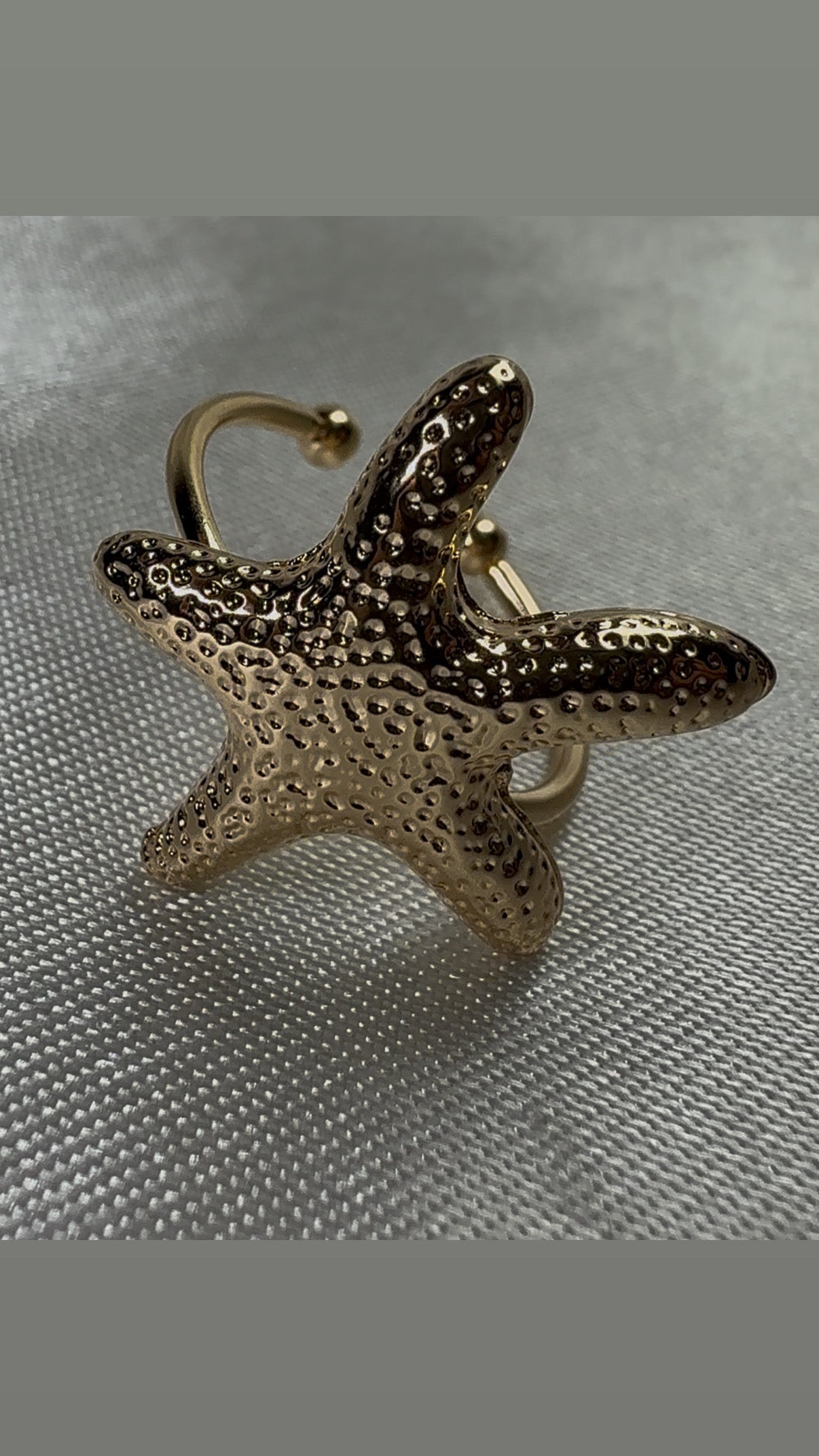 Bague étoile de mer small